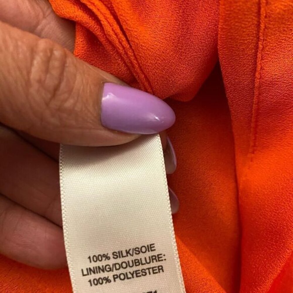 Robert Rodriquez 100% silk dress, size 0 - Picture 10 of 11